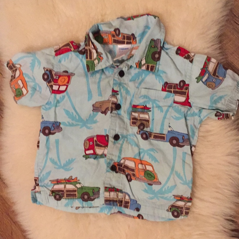Baby aloha shirt
